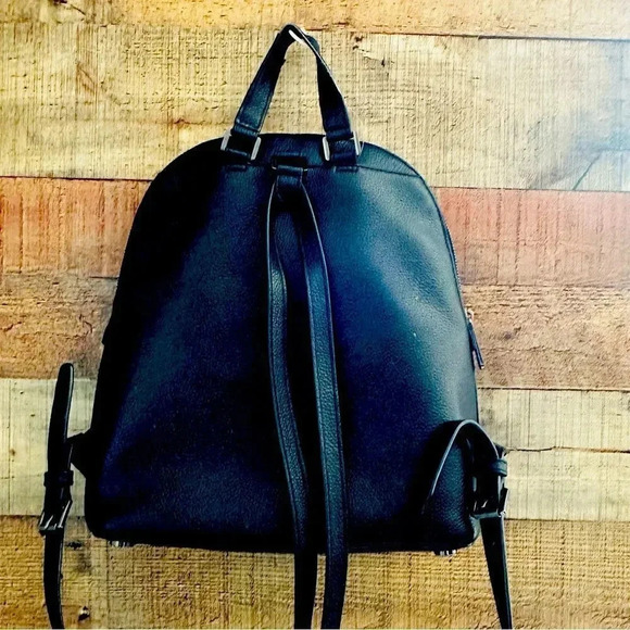 Micheal Kors Adele Large Pebbled Leather Backpack - Picture 3 of 11